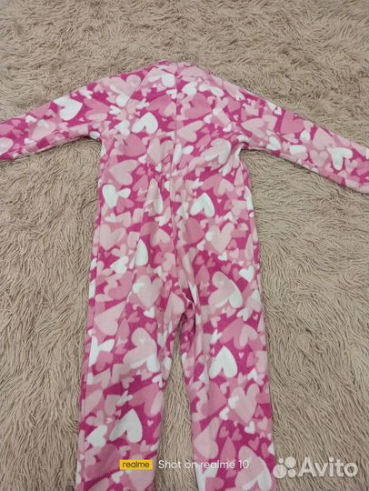 Флисовый комбинезон