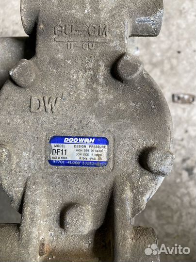 Компрессор кондиционера Kia Рио 3