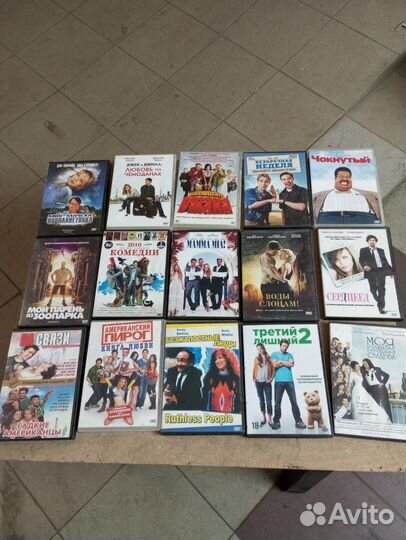 50 комедий на 40 DVD дисках