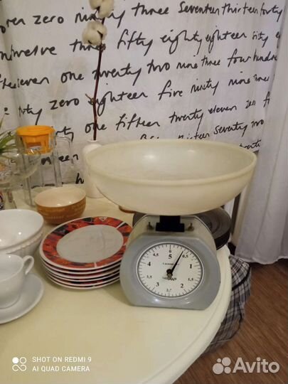 Весы кухонные механические СССР