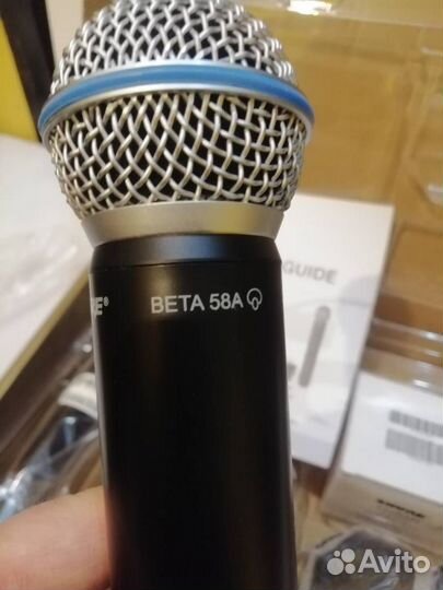 Радио микрофоны shure BLX288 beta 58A