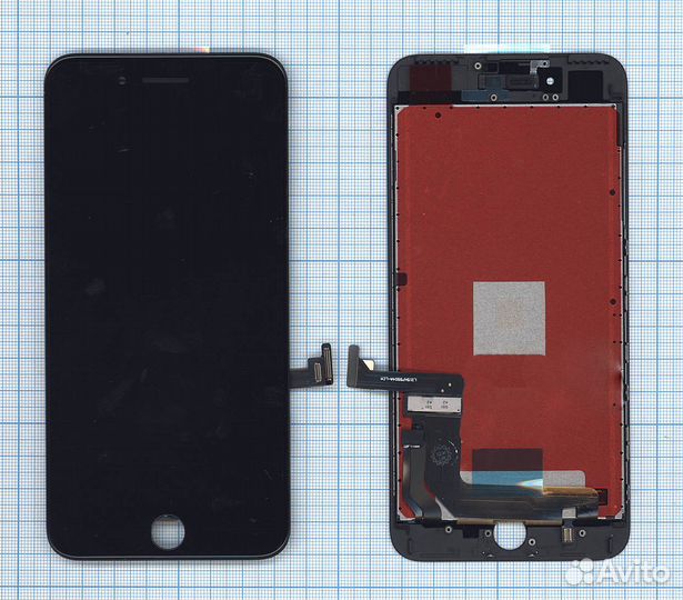 Дисплей для iPhone 7 Plus с тачскрином черный