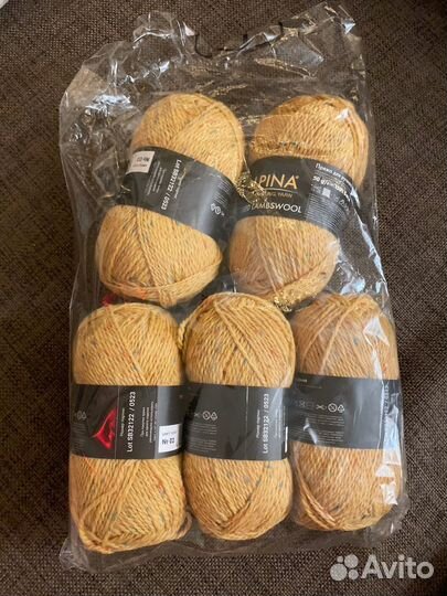 Пряжа alpina tweed lambswool