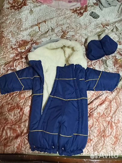 Зимний комбинезон до года