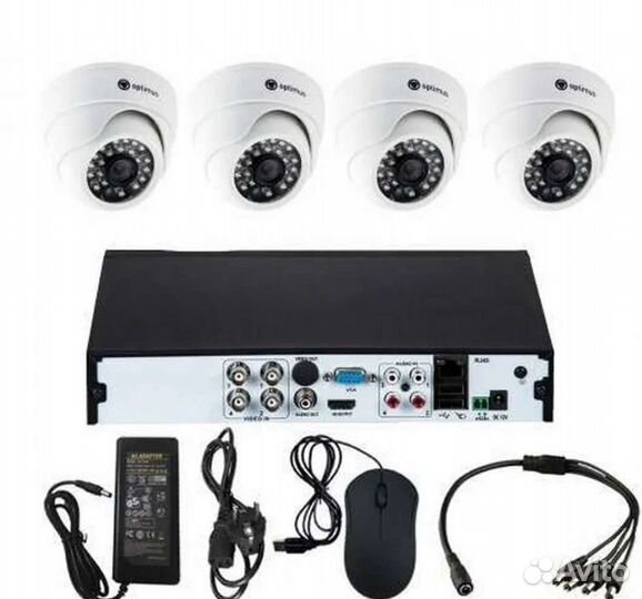Комплекты видеонаблюдения