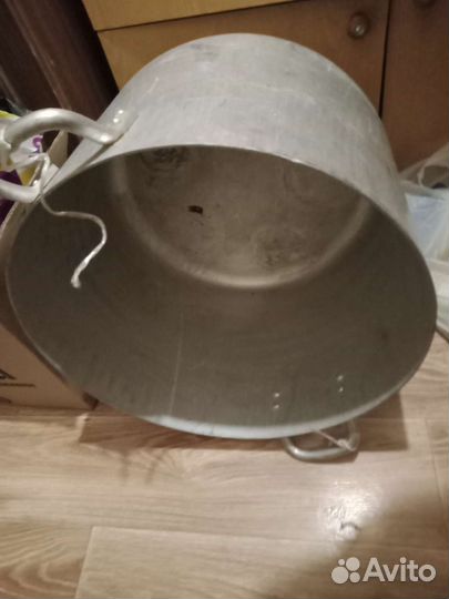 Кастрюля алюминиевая 50 литров, для столовой