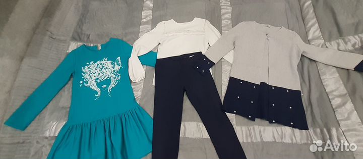 Одежда на девочку 8-10 лет