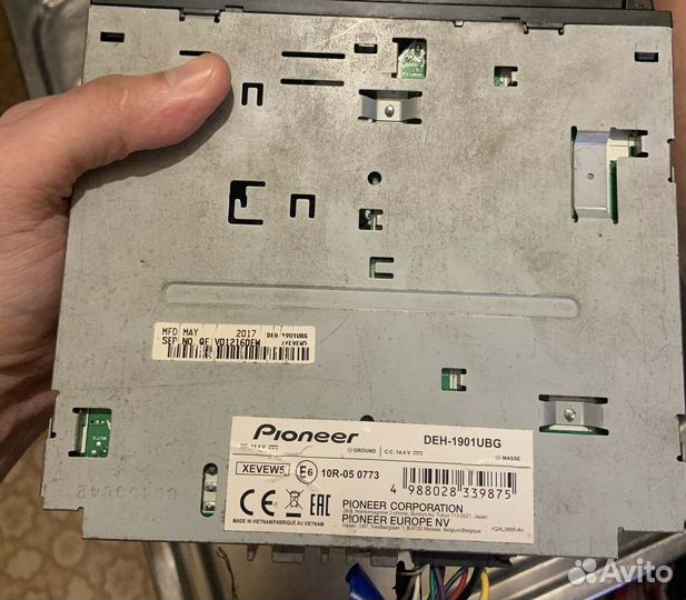 Магнитола pioneer