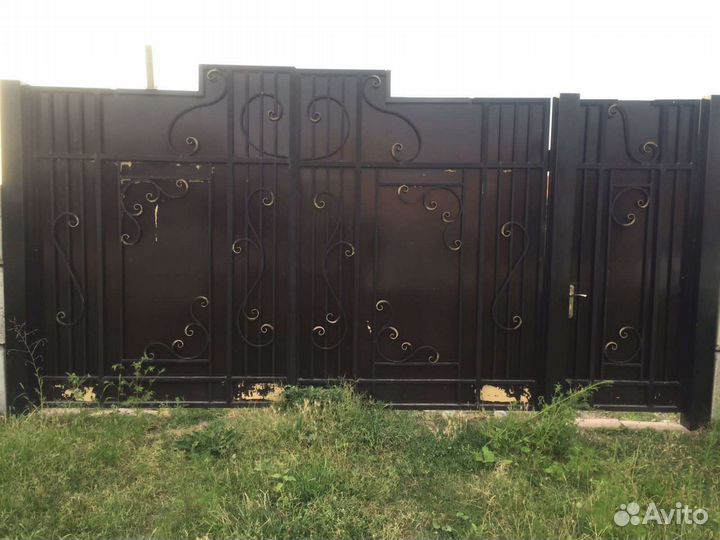Кованые ворота бу