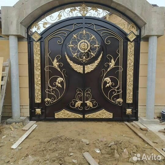 Кованые ворота от производителя