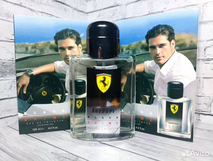 Мужская туалетная вода Ferrari Black Shine