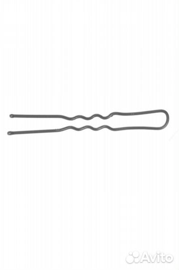 Шпильки для волос Dewal серебристые