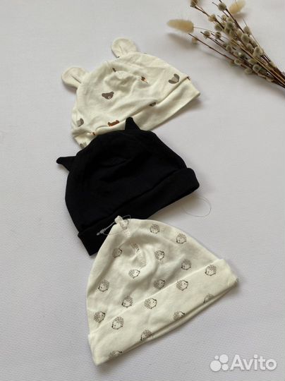 Шапочка новая H&M 62 см 68 см