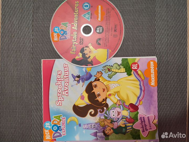 Dvd мультфильмы на голландском языке tekenfilms