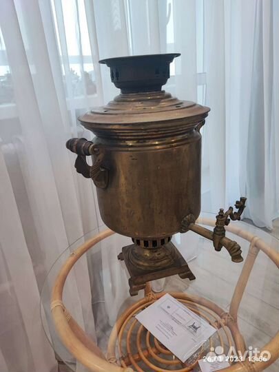 Самовар на дровах баташова царский