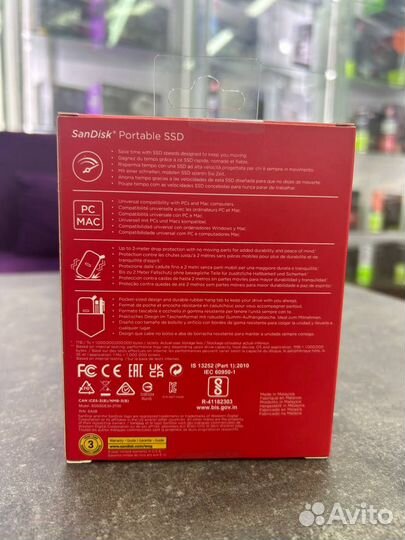 SSD SanDisk sdssde30, 2 тб, (sdssde30-2T00-G25)