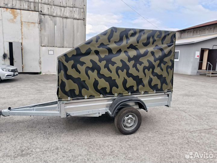 Прицеп 2,5х1,5 с тентом на подрамнике