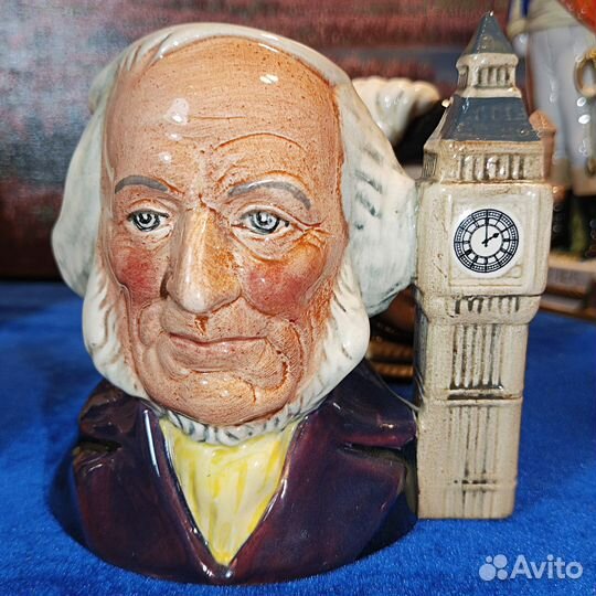 Тоби.Royal Doulton.Джейн Сеймур.Мерлин.Арамис