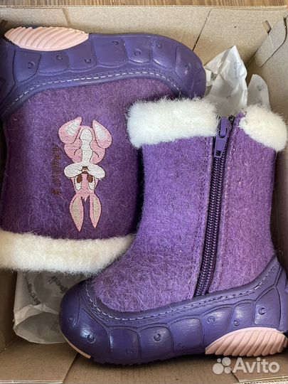 Валенки котофей для девочки 22-23