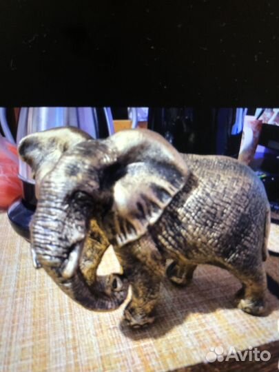 Статуэтка Слон Бронза