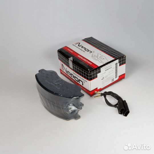 Колодки дисковые Allied Nippon ADB21512