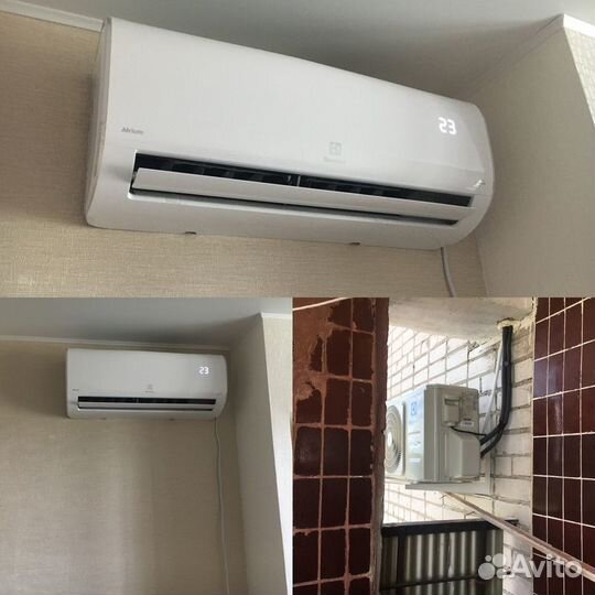 Установка кондиционеров монтаж гарантия 5 лет