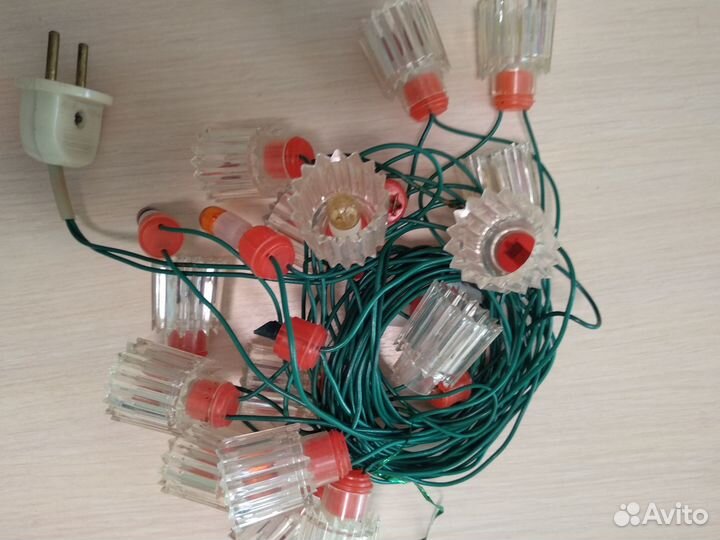 Гирлянда СССР электрическая