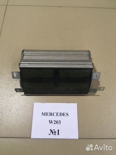 Подушка безопасности в торпедо Mercedes W203