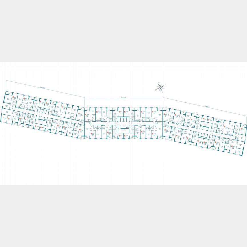 3-к. квартира, 64,7 м², 7/18 эт.
