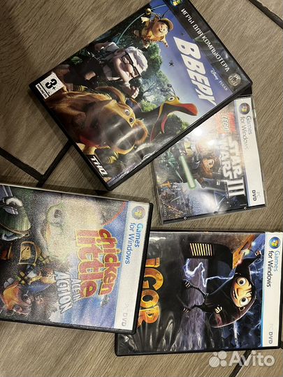 Старые компьютерные игры диски