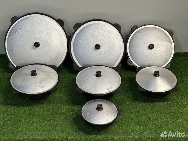 Казан чугунный