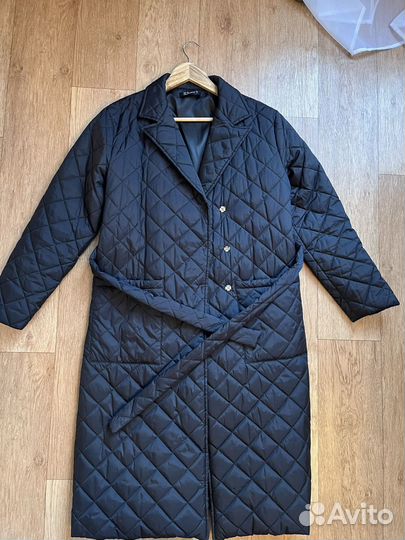 Стеганое пальто