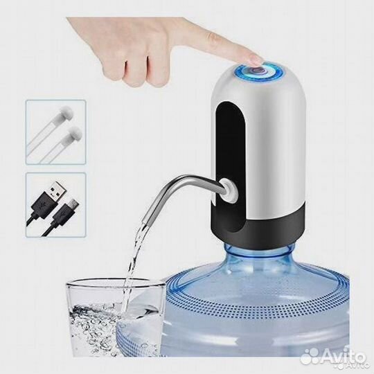 Автоматическая помпа насос для бутыли