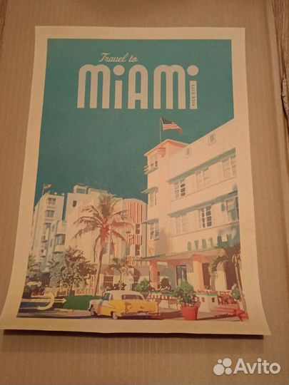 Постер Плакат А3 А4 Города