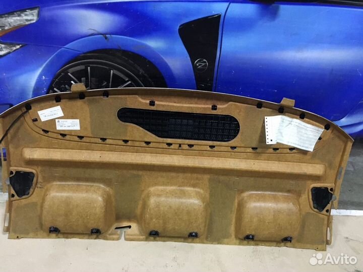 Задняя полка с шторкой Mercedes-Benz W220