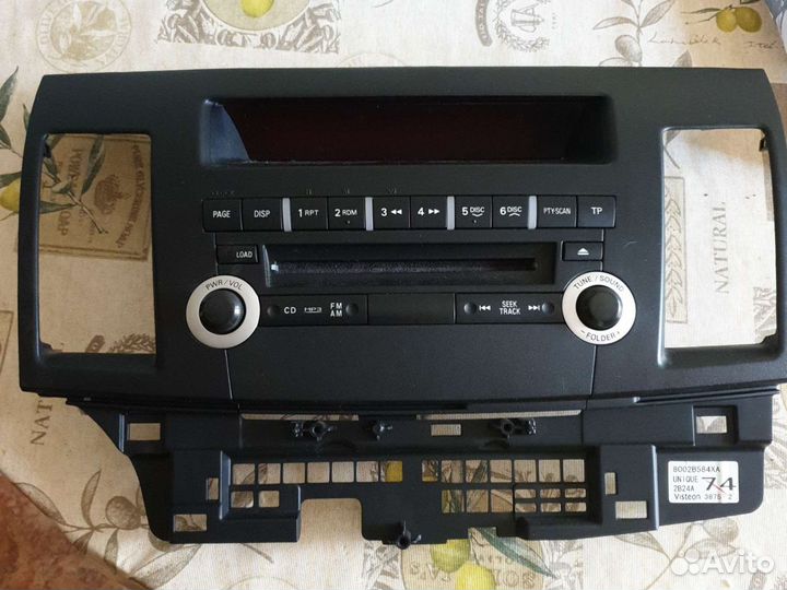 Магнитола Mitsubishi lancer 10 новая