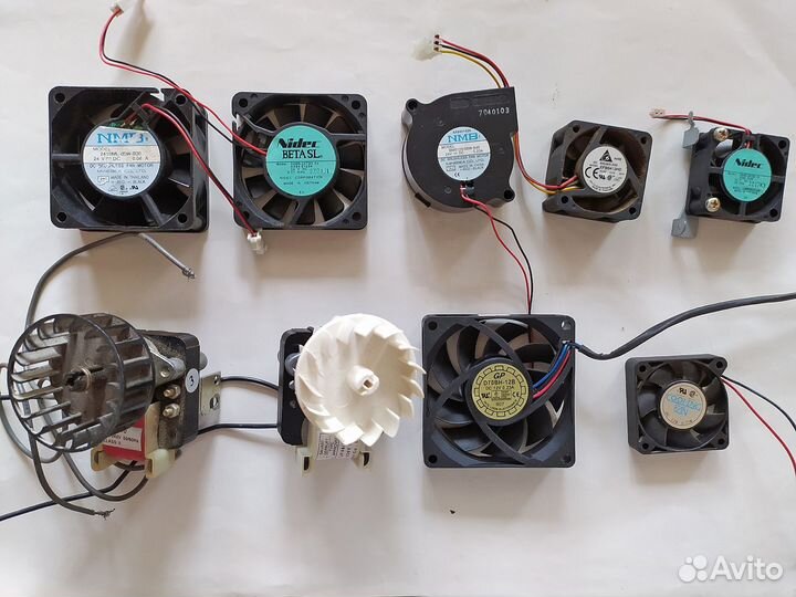 Моторы, вентиляторы