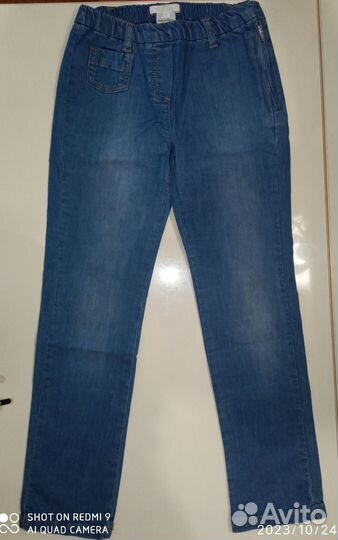 Толстовки джинсы утеплённые на рост 110-116