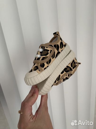 Кеды детские текстильные новые 23