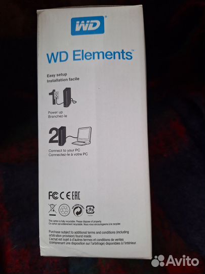 Внешний жесткий диск WD 4TB