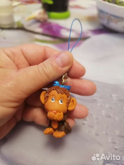 Мартышка, брелок, елочная игрушка