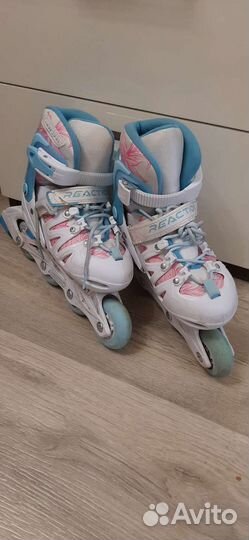 Роликовые коньки детские раздвижные
