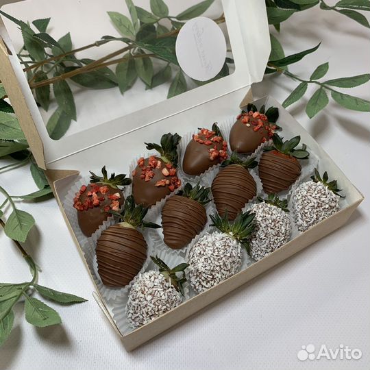 Клубника в шоколаде