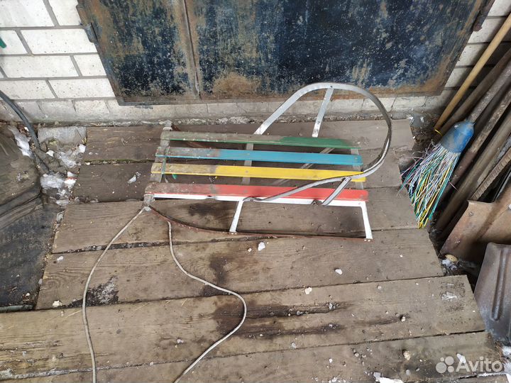 Санки СССР алюминиевые