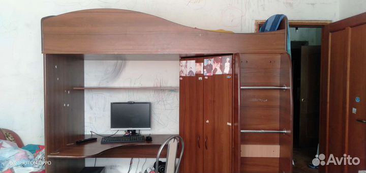 Двухъярусная кровать бу