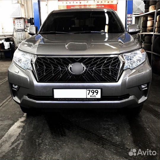 Prado 150 2017+ Решетка радиатора TRD C7XD2