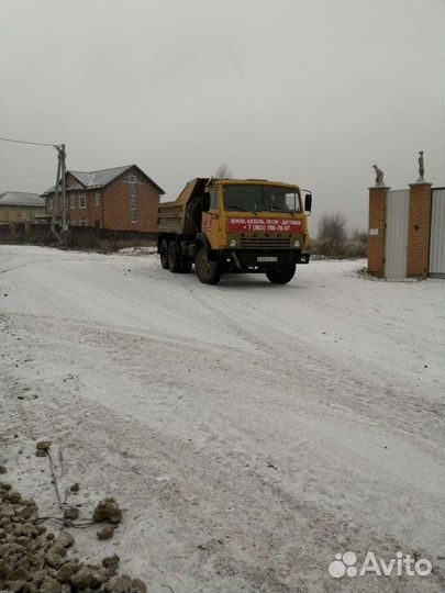 Камаз самосвал доставка песок щебень