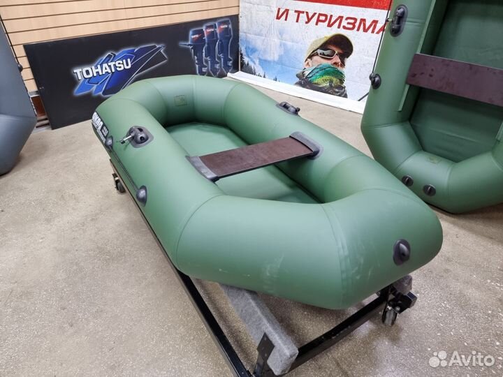 Лодка пвх Аква-Оптима 220 зеленый