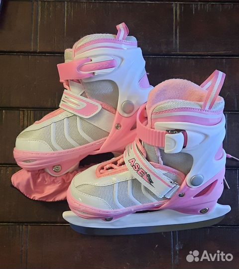 Коньки фигурные детские раздвижные