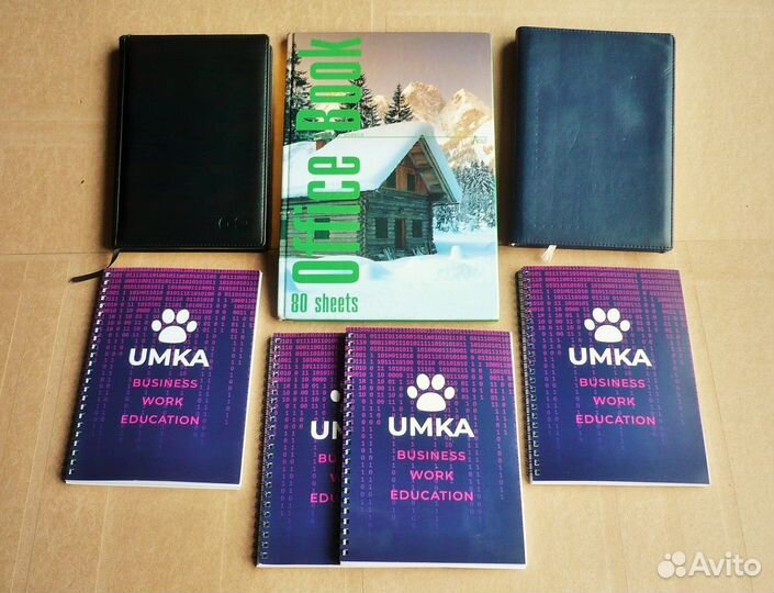 Новые Ежедневники, Блокноты 80 и Пружинные 50 лист